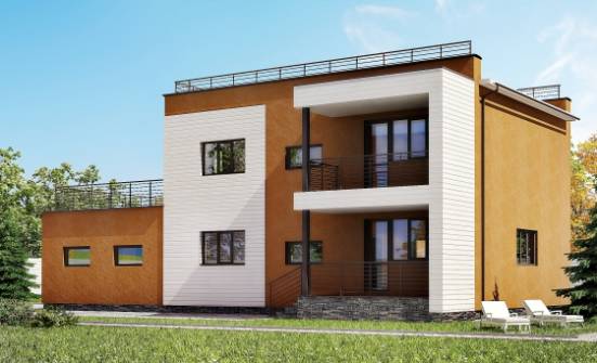 180-012-П Проект двухэтажного дома, гараж, уютный домик из кирпича Назрань | Проекты домов от House Expert