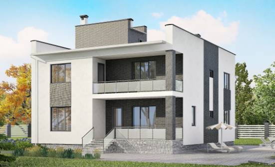 225-001-П Проект двухэтажного дома, уютный загородный дом из керамзитобетонных блоков Малгобек | Проекты домов от House Expert