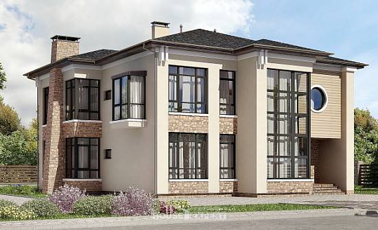 300-005-Л Проект двухэтажного дома, красивый дом из кирпича Малгобек | Проекты домов от House Expert