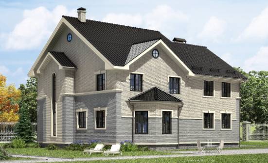 300-004-П Проект двухэтажного дома, современный дом из арболита Назрань | Проекты домов от House Expert