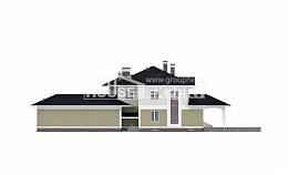 620-001-Л Проект трехэтажного дома, гараж, уютный загородный дом из керамзитобетонных блоков Назрань, House Expert
