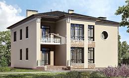 300-005-Л Проект двухэтажного дома, классический загородный дом из кирпича Назрань, House Expert