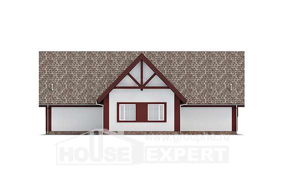 145-002-Л Проект гаража из керамзитобетонных блоков Назрань, House Expert