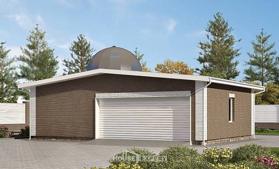 075-001-П Проект гаража из кирпича Магас | Проекты домов от House Expert