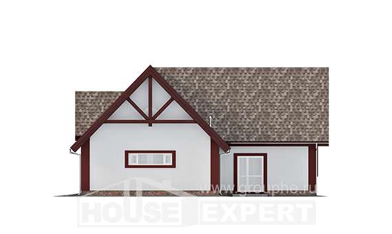 145-002-Л Проект гаража из арболита Назрань, House Expert